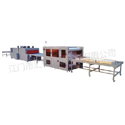 HY-6030AF+ HY-15040E全封閉水（shuǐ）平式雙邊封切熱收縮包裝機